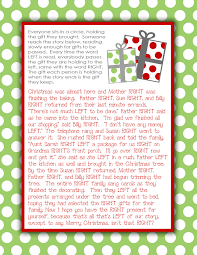 Gift Exchange Story Printable What A Great Idea For A Family Gift Exchange Christmas Gift Exchange Games Christmas Gift Exchange Christmas Games