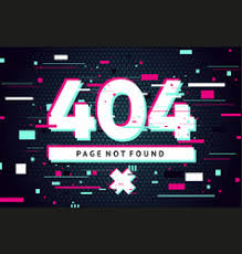 Tons of awesome error screen wallpapers to download for free. 404 Web Page With Error Message Glitch Style Vector Image