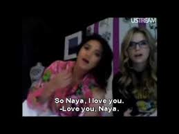 Shay mitchell and naya rivera and shay mitchell. Shay Mitchell And Ashley Benson Talking About Naya Rivera Live Chat 3 10 11 Youtube