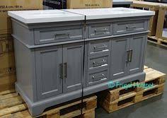 Costco Mission Hills 60 Double Sink Vanity W Quartz Top 799 99 Double Sink Vanity Vanity Sink Double Sink