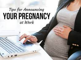 Tips For Announcing Your Pregnancy At Work