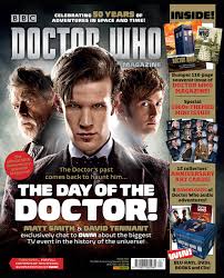 The day of the doctor was the 50th anniversary special of doctor who. Doctor Who Magazine 467 The Day Of The Doctor Issue