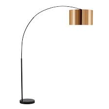 Versanora Curvella Arched Floor Lamps Gold Black Walmart Com Arched Floor Lamp Gold Floor Lamp Copper Floor Lamp