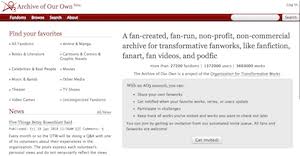 Fanfiction.net (often abbreviated as ff.net or ffn) is an automated fan fiction archive site. Archive Of Our Own Wikipedia