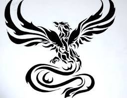 This tramp stamp tribal tattoo with phoenix looks very vivid and may illustrate one of the mentioned significations. 94 Tribal Phoenix Tattoo Ideas