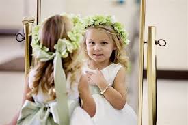 I debated if we should do real but i was worried for it holding up all night! 70 Cutest Flower Girl Hairstyle Ideas For 2020