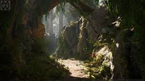 Ue4 Redwood Forest Pack 3d Model Low Poly Animated Uasset 8 Cool Pictures Of Nature Redwood Forest Fantasy Landscape