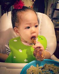 My baby it's 1 year and 7 month won't eat any solid , she was eating very  well bu￼t now she won't eat anything but white rice and milk and this my