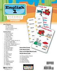 English 1 Visuals Homeschool Flip Chart 3rd Ed Bju Press