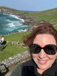A fine sunset it was..😎 Taken a few days ago as the sun when down just to  the right of the Sleeping Giant. On the Dingle Peninsula.