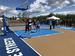 Following the tokyo olympics in 2021. Patrick Baumann Playground Inaugurated Fiba Basketball