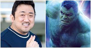 Ma dong seok (born lee dong seok) is a south korean actor best known for his roles in the neighbor, nameless gangster, the unjust, and shut up flower boy band. Ma Dong Seok Was Asked Who Would Win If His Marvel Character Went Up Against The Incredible Hulk Koreaboo