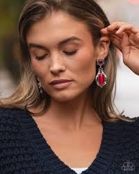 SNEAK PEEK: 💋 These earrings? A love letter to bold style. #Red #Post  #Earrings #PaparazziAccessories