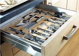 Kitchen Drawer Organizer Ideas Popular Kitchen Drawer Dividers Ideas Home Design Lover Compact Drawer Kitchen Furnishings Stylish Kitchen Kitchen Utensil Tray