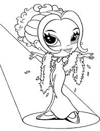 These free printable coloring book sheets of fish. Beautiful Glamour Girl Coloring Page Free Printable Coloring Pages For Kids