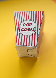 Auf dieser seite findet ihr mehrere varianten für notenblätter zum ausdrucken. Diy Movie Popcorn Box Free Printable Make And Takes