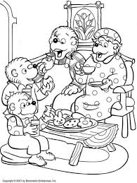 They will find it extremely amusing to color their favorite berenstain characters and their life in the way they want to see. Free Coloring Pages Berenstain Bears Thanksgiving