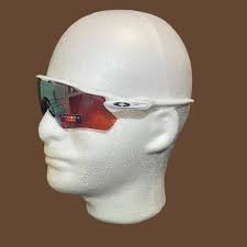 Oakley white sunglasses with UV protection, Cover,...