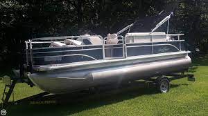 One Owner Low Hours Ready For The Water This Boat Has Hardly Been Used Pontoon Boats For Sale Pontoon Boat Boats For Sale