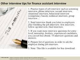 This finance assistant test is designed considering eeoc guidelines. Top 10 Finance Assistant Interview Questions And Answers
