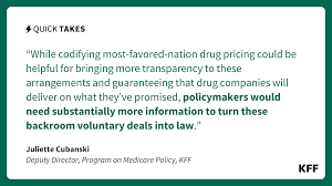 President Trump Proposes Codifying MFN Drug Pricing Deals But Key Details  Are Missing | KFF Quick Takes