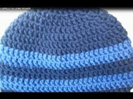 Cappellino beanie per bambino fatto all'uncinetto crochet. Uncinetto Come Fare Un Cappello Da Uomo Pesante Youtube