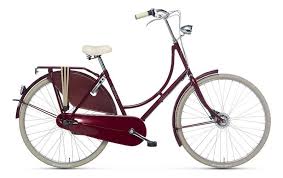 Old Dutch Batavus Dark Red Bike Bisiklet