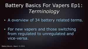 Moochs Video Library And Battery Table Links Vaping