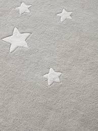 Teppiche, fussmatten und läufer günstig und bequem online bestellen. Vertbaudet Teppich Stars Kinderzimmer In Grau Sterne