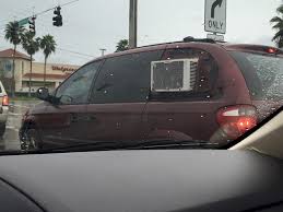 A window of fewer than 25 inches wide or opens at lower than 15 inches can't fit a standard air conditioner. There I Fixed It Air Conditioning White Trash Repairs Cheezburger