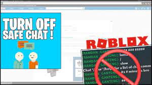 Before that age, you can't disable it. How To Turn Off Safe Chat On Roblox 2020 Talk To Anyone No Filter Youtube