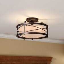 This ceiling light can be used for room, hallway or foyer lighting. Flush Mount Lighting You Ll Love Wayfair Pertaining Bedroom Ideas Modern Recessed Rustic Semi Ceiling Lights Large Bronze Long Apppie Org