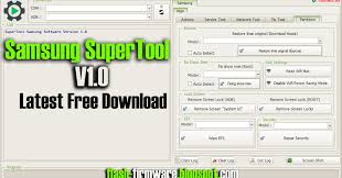 Downloadsamsung Supertool Feature Remove Rmm Via Root Fix Show Imei Unsupported After Repair Imei Restor Imei Reading Writing Network Tools How To Remove