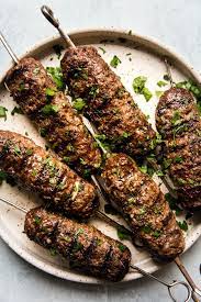 Beef Kofta Kababs With Tzatziki The Modern Proper Recipe Beef Kofta Recipe Beef Recipes Kebab Recipes