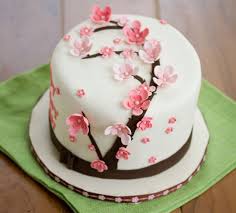 Birthday Cakes Redux Cherry Blossom Cake Anime Cake Fondant Cake Designs