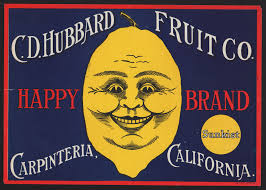 The Happy brand was the top quality label of the C.D. Hubbard Fruit Company. Along with “Smile” and “Joy,” the “Happy” label was designed to convey the ... - happy