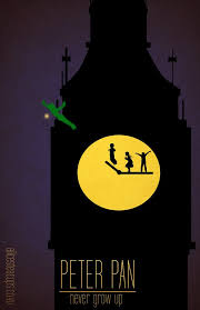 Peter Pan Minimalist Poster Disney Minimalist Peter Pan Minimalist Poster