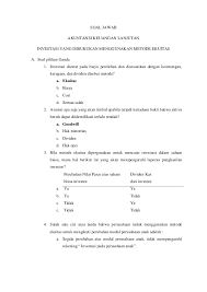 Soal Jawab Akuntansi Lanjutan 2