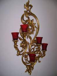 We carry litton lane, safavieh, danya b and more. Vtg Large 35 Quot Dart Homco Home Interior Syroco Gold 5 Arm Home Interiors And Gifts Vintage Wall Sconces Wall Decor Design