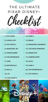 Disney plus is the home for pixar movies — our picks for the top 10 best films. The Ultimate Pixar Disney Checklist Which Pixar Movies Are On Disney Plus A Pixar Movie Checklist For Disney Pixar Movies Disney Movies List Pixar Films