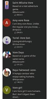 ironic how the ai character developers try soo hard to pervent nsfw action  and yet they allowed vore which is a same shiz but more F up. :  rCharacterAi_NSFW