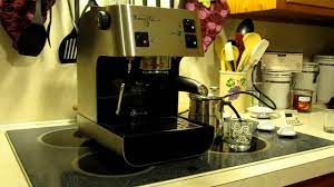 The breville barista express espresso machine grinds, doses and. Starbucks Barista Espresso Machine Demonstration For Sale On Ebay Youtube