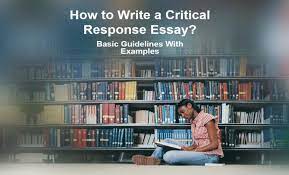 Critique article is the paper to make students highlight their evaluation of a particular article, book, statement, etc. How To Write A Critical Response Essay With Examples And Tips