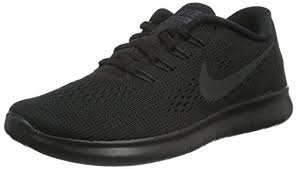 Black And White Running Shoes Womens Nike Women S Free Rn Black Black Anthracite White Running Shoe 6 5 Women Us White Running Shoes Nike Shoes Women Running Shoes Nike