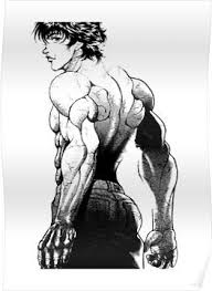Baki Hanma Poster By Wolfk Badass Art Martial Arts Manga Anime Life