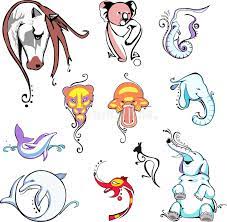 Il periodo preistorico si prolunga per circa un milione di anni (approssimativamente dal 650.000 a.c. Animali Stilizzati Illustrazioni Vettoriali E Clipart Stock 8 052 Illustrazioni Stock