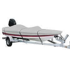 Kohree kayak cover canoe storage dust cover with two straps waterproof uv sunblock shield protector outdoor boat cover for fishing boat kayak canoe. The 5 Best Boat Covers Of 2021 Byways