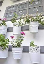 Diy Flower Holders On Wall From Slatted Bed Base Sultan Lade Ikea Ikea Flowers Flower Holder Diy Flowers