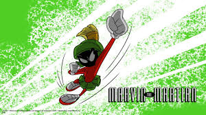 Marvin comes from mars, but is often found elsewhere. Marvin The Martian Wallpapers Wallpaper Cave