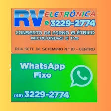 RV Eletrônica - Conserto de Forno Elétrico, Micro-ondas e TV